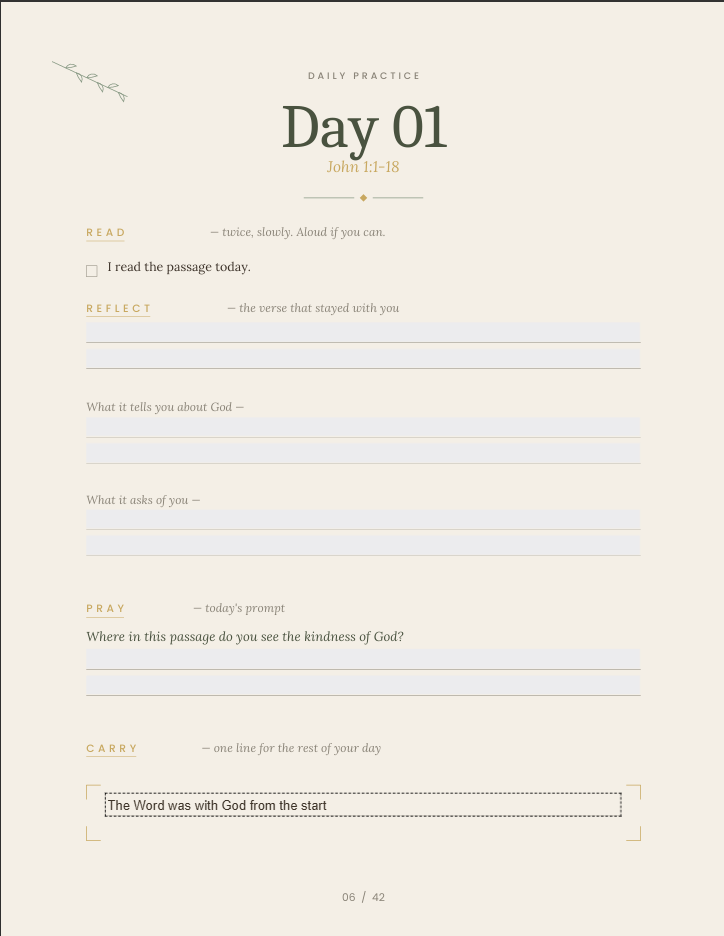 Sample page 6