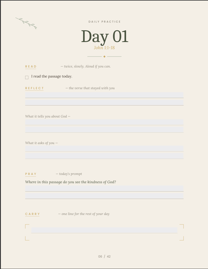 Sample page 1